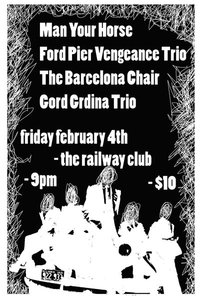 Early Show - Jammin'!, dancin', guest musicians, party hats!: The ENABLERS @ Railway Club Feb 5 2011 - May 13th @ Railway Club