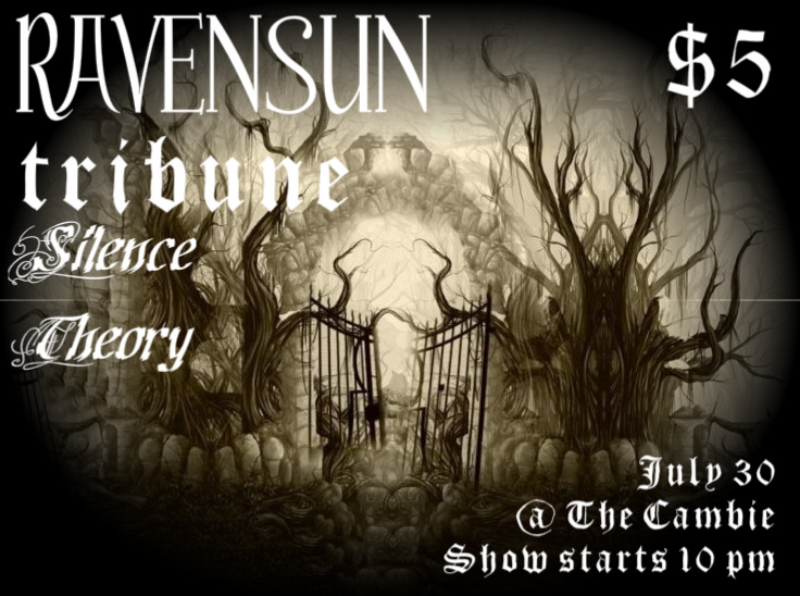 A NIGHT AT THE METAL-OPERA: RAVENSUN, Tribune @ The Cambie Nanaimo Jul 30 2010 - May 6th @ The Cambie Nanaimo