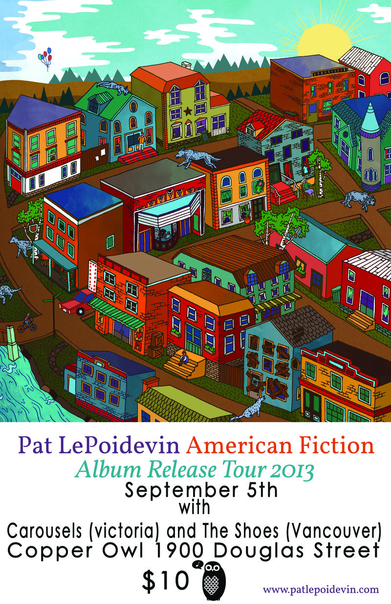 Pat Lepoidevin , Carousels, The Shoes @ Copper Owl Sep 5 2013 - Jun 13th @ Copper Owl
