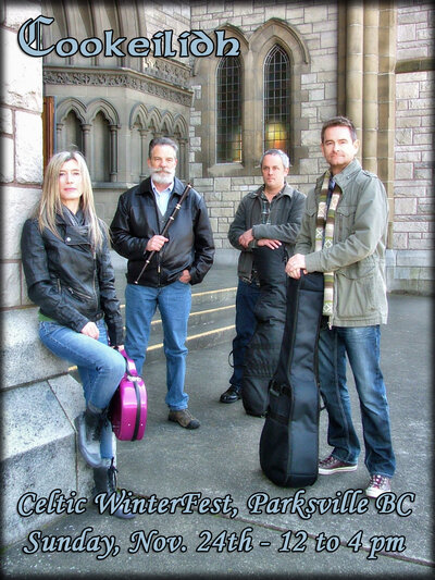COOKEILIDH - Celtic Yuletide: Cookeilidh @ WinterFest - Parksville Community Centre Nov 24 2013 - Jun 13th @ WinterFest - Parksville Community Centre