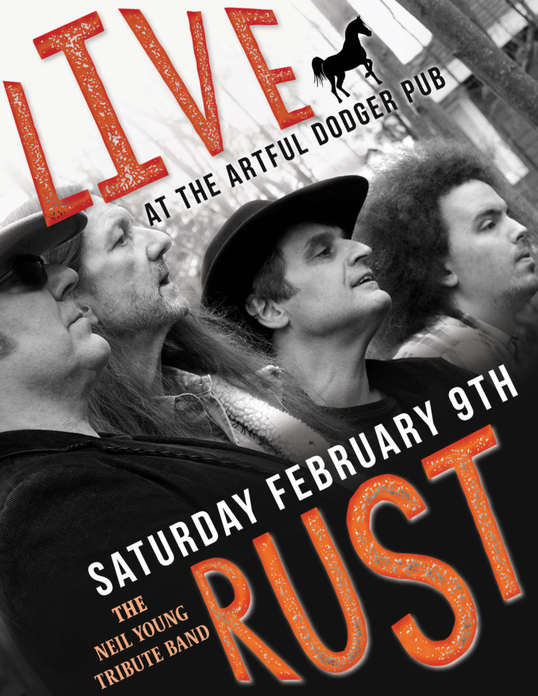 An Evening with: LIVE RUST @ The Artful Dodger Pub Feb 9 2019 - May 6th @ The Artful Dodger Pub