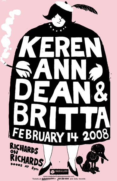 Keren Ann / Dean & Britta, Keren Ann, Dean & Britta @ Richard's On Richards Feb 14 2008 - May 18th @ Richard's On Richards