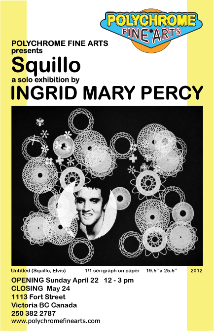 Squillo a solo exhibition by INGRID MARY PERCY @ Shawn Shepherd Apr 22 2012 - Jun 4th @ Shawn Shepherd