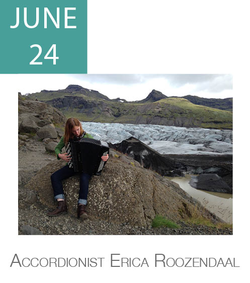 Reading Session with Accordionist Erica Roozendaal: Erica Roozendaal @ Open Space Jun 25 2017 - Jun 17th @ Open Space