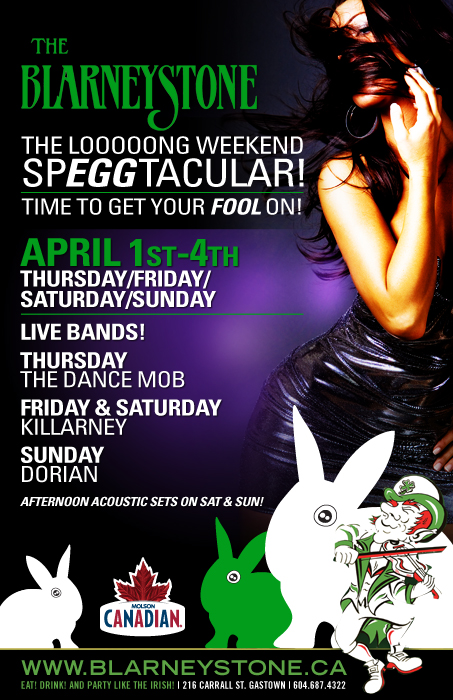 Easter Loooong weekend @ Blarney Stone - Apr 01, 2010