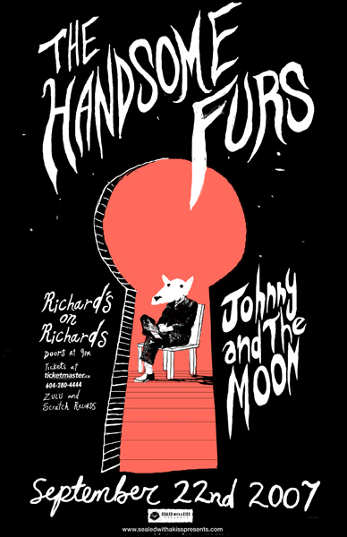 Handsome Furs, Johnny and the Moon @ Richard's On Richards Sep 22 2007 - May 8th @ Richard's On Richards