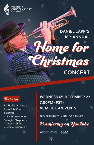 Daniel Lapp's Home for Christmas Concert - May 6th @ YouTube