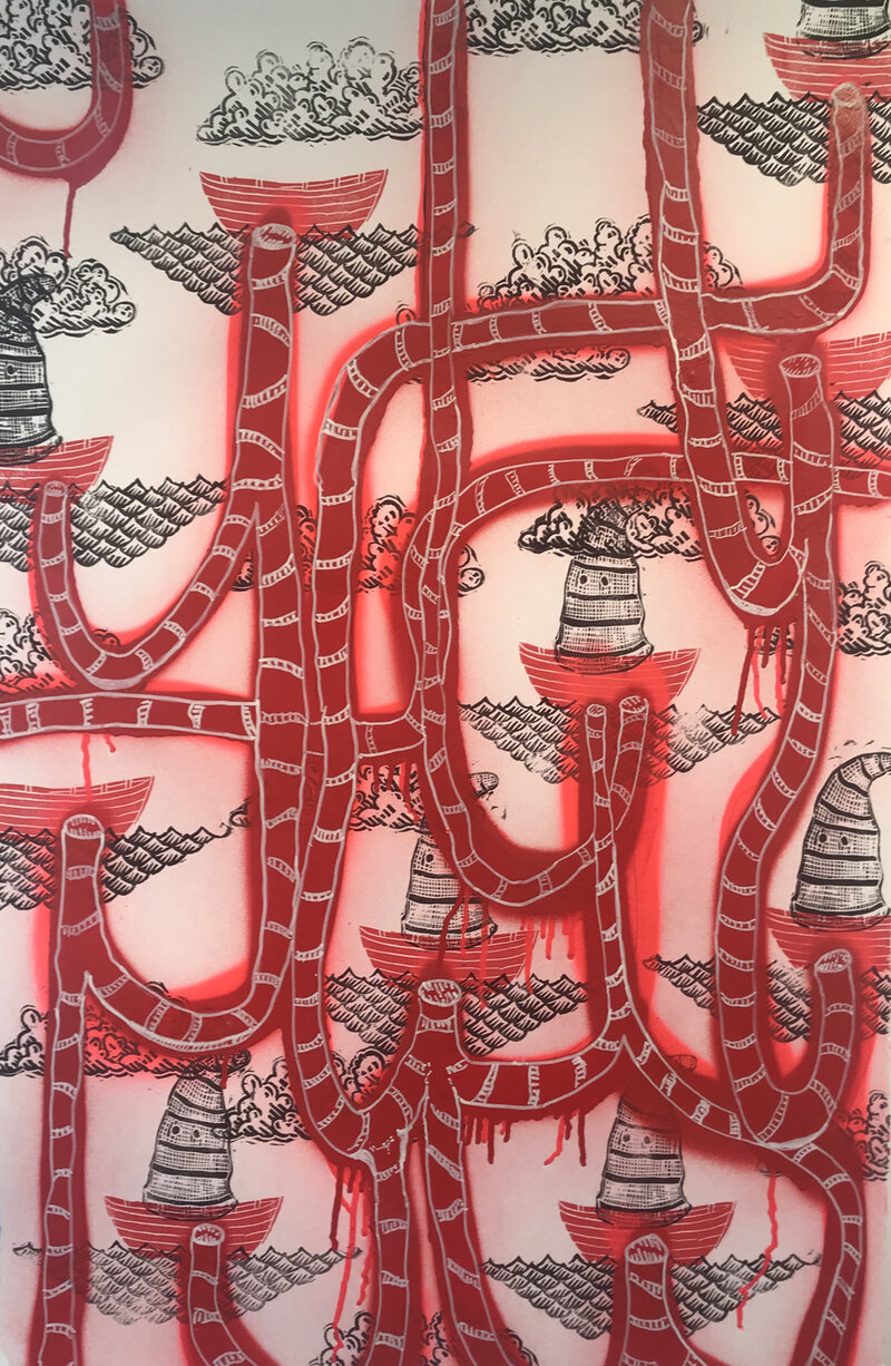 Pillar of Smoke: Kyle Labinksy @ Xchanges Gallery Feb 2 2018 - Jun 19th @ Xchanges Gallery