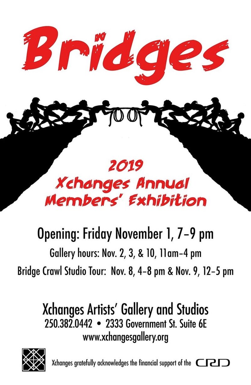 Xchanges Annual Members' Exhibition &ldquo;Bridges" @ Xchanges Gallery Nov 10 2019 - Jun 19th @ Xchanges Gallery
