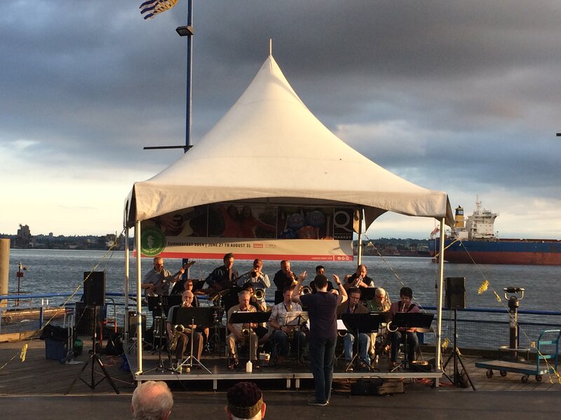South Van Big Band @ Lonsdale Quay Jul 1 2015 - May 8th @ Lonsdale Quay