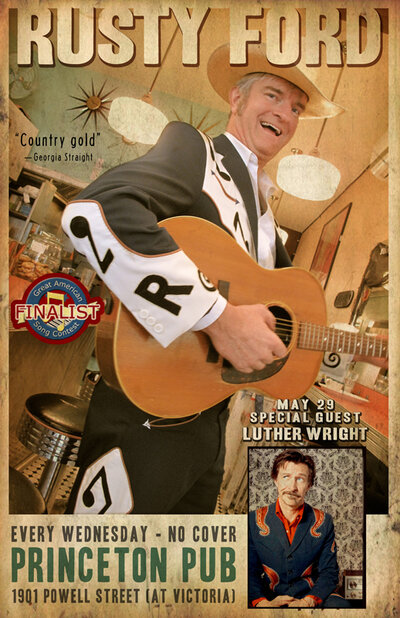 Rusty Ford, Luther Wright @ Princeton Pub May 28 2014 - May 7th @ Princeton Pub