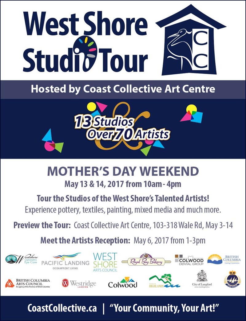 West Shore Studio Tour: Alannah MacPhail, Raven Wyntre-Clarkson @ Art That Matters Studio May 14 2017 - May 6th @ Art That Matters Studio