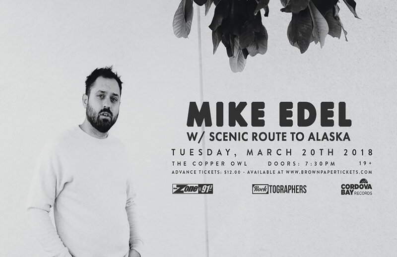 .: Mike Edel, Scenic Route to Alaska @ Copper Owl Mar 20 2018 - Jun 5th @ Copper Owl