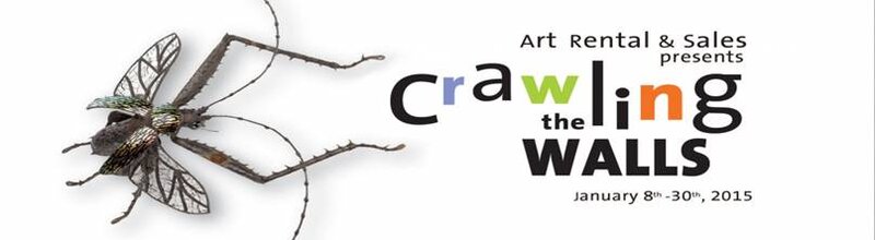 Crawling the Walls by Shawn Goddard, Adelle Andrew and Sharon Stone @ The Massey Gallery - AGGV - Jan 08, 2015