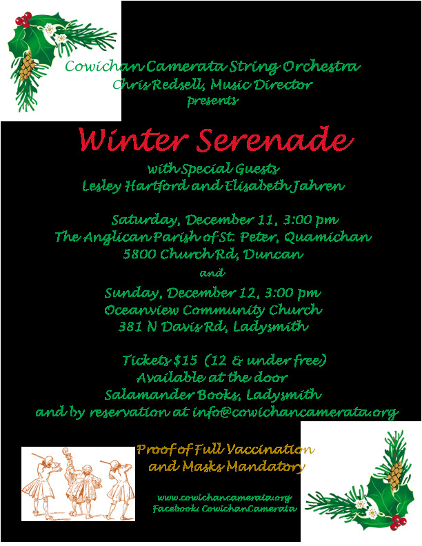 Cowichan Camerata Orchestra presents 