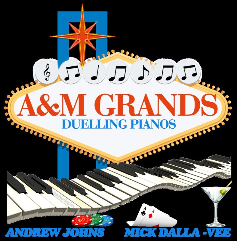 A&M Grands - Duelling Pianos with a Twist: Mick Dalla Vicenza, Andrew Johns @ Blue Frog Studios Mar 6 2020 - May 6th @ Blue Frog Studios