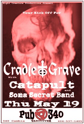 Cradle To Grave, Catapult, and surprise secret guests @ Pub 340 - May 19, 2005