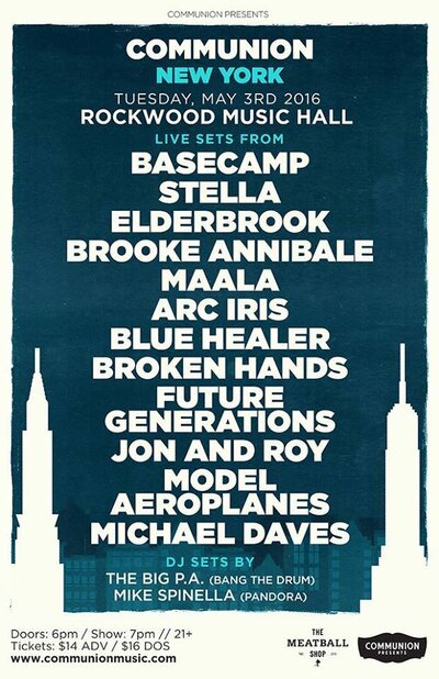 Jon and Roy, Basecamp @ Rockwood Music Hall May 3 2016 - Jun 19th @ Rockwood Music Hall