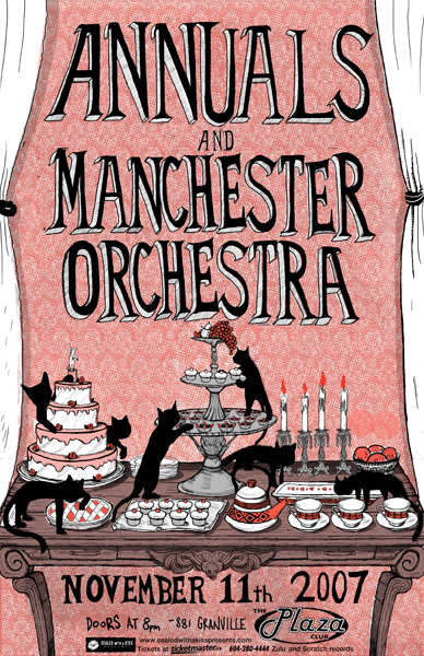 Annuals / Manchester Orchestra, Annuals, Manchester Orchestra @ Plaza Club Nov 11 2007 - May 21st @ Plaza Club