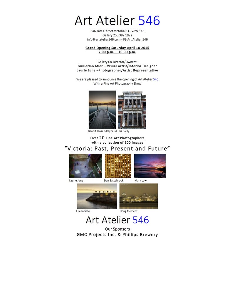 Laurie June, Guillermo Mier @ Art Atelier 546 Apr 19 2015 - Jun 3rd @ Art Atelier 546