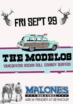 Vancouver's country rock surfers: The Modelos @ Malones Bar & Grill Downtown - Sep 29, 2006