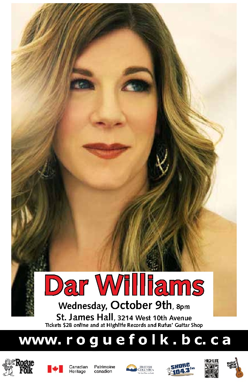 Dar Williams @ St. James Community Hall - Oct 09, 2013