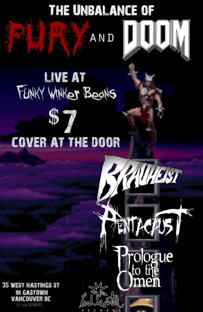 Gentic Decay Gentic Defect, PENTICAUST , Brauheist  @ Funky Winker Beans Jun 27 2010 - Jun 13th @ Funky Winker Beans