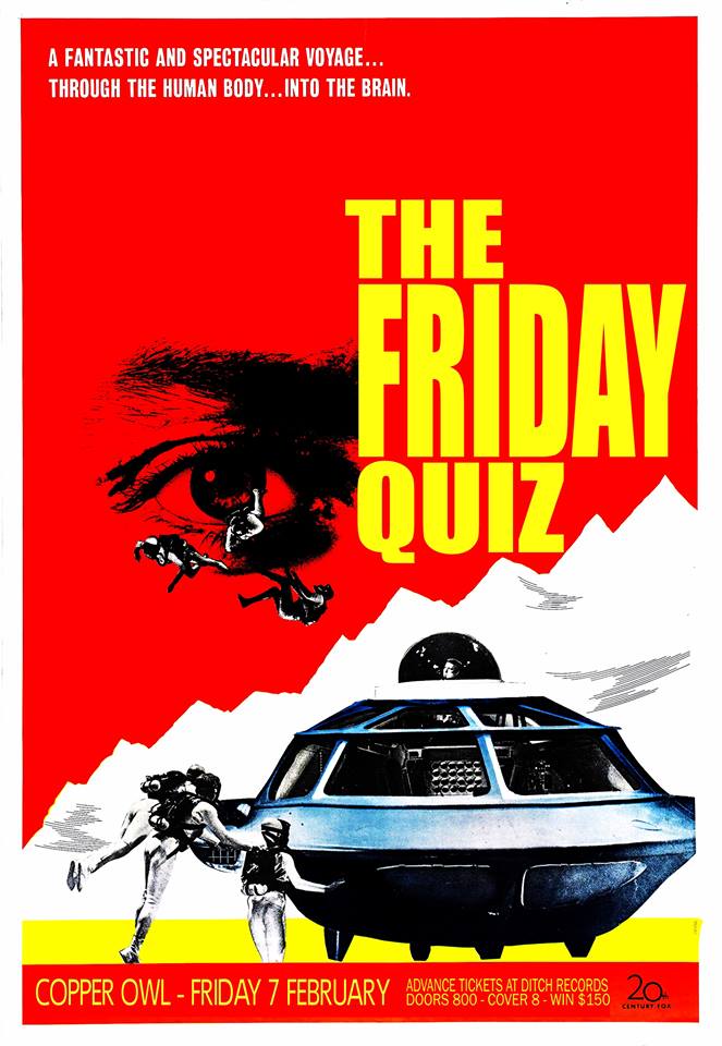 Friday Night Quiz @ Copper Owl Feb 7 2014 - Jun 7th @ Copper Owl