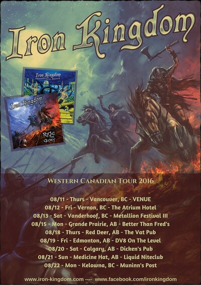 Iron Kingdom, Naraka @ Liquid Niteclub Aug 21 2016 - May 6th @ Liquid Niteclub