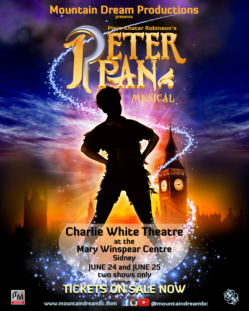 Peter Pan, The British Musical @ Mary Winspear Centre Jun 25 2017 - Jun 14th @ Mary Winspear Centre