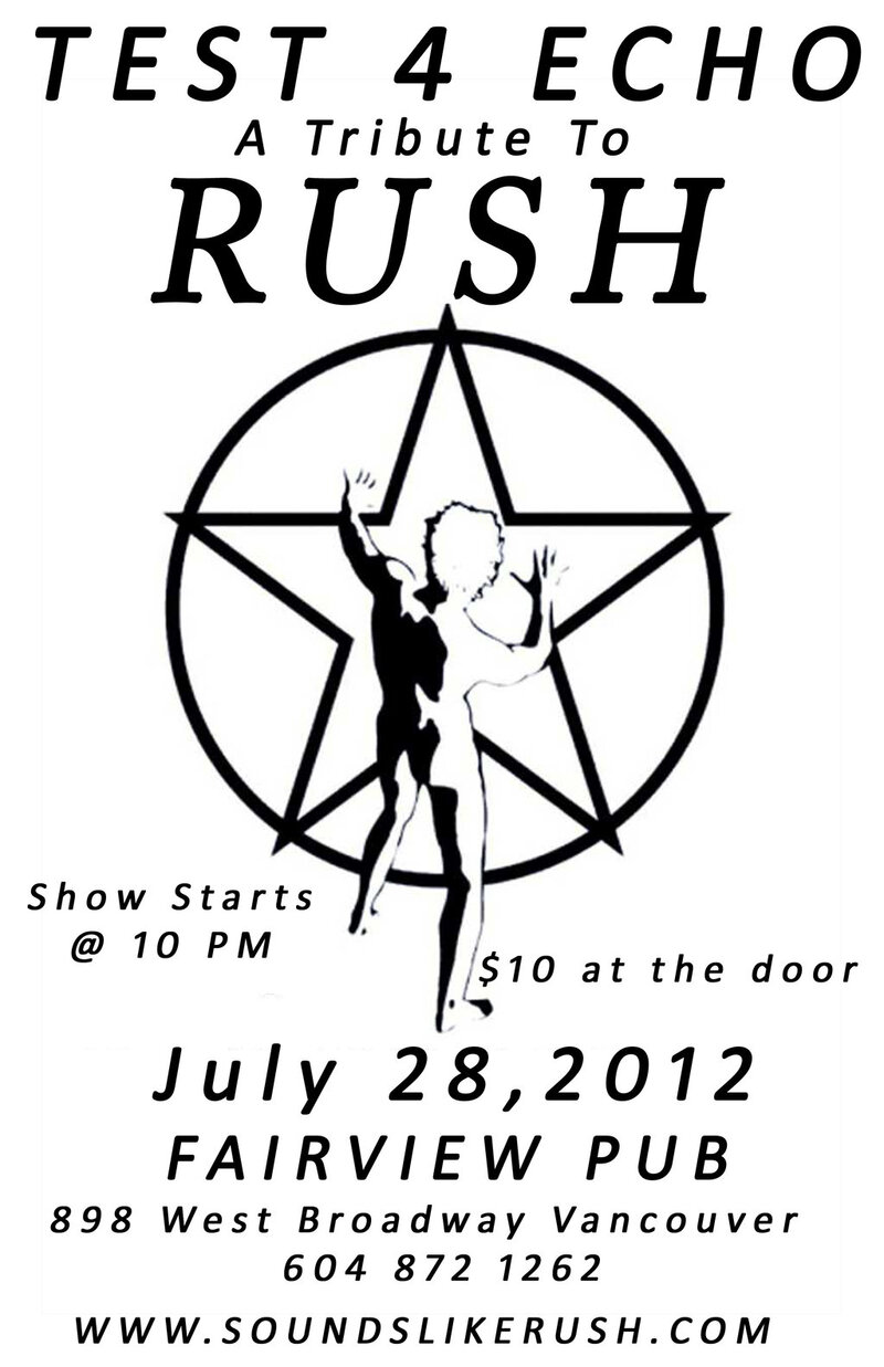 TEST 4 ECHO  @ Fairview Pub Jul 28 2012 - May 7th @ Fairview Pub