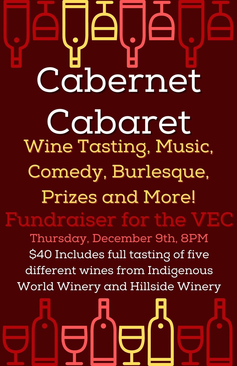 Cabernet Cabaret | VEC Fundraiser @ Victoria Event Centre - Dec 09, 2021