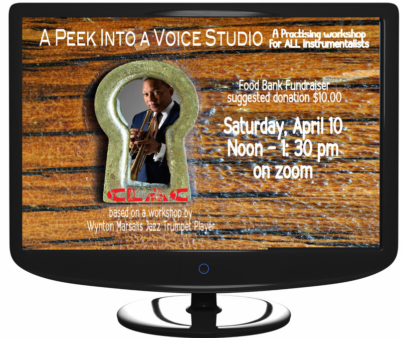 A Peek Into A Voice Studio: Marnie Setka-Mooney (lyric Soprano) @ ONLINE only - Apr 10, 2021