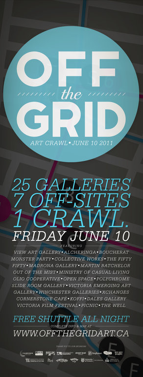 Off The Grid Art Crawl 2011 @ the fifty fifty arts collective Jun 10 2011 - Jun 5th @ the fifty fifty arts collective