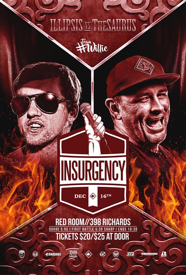 Insurgency @ The Red Room Dec 16 2017 - Jun 22nd @ The Red Room