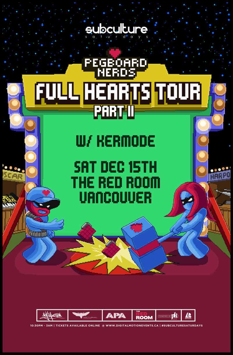 Pegboard Nerds, KERMODE @ The Red Room Dec 15 2018 - Jun 14th @ The Red Room