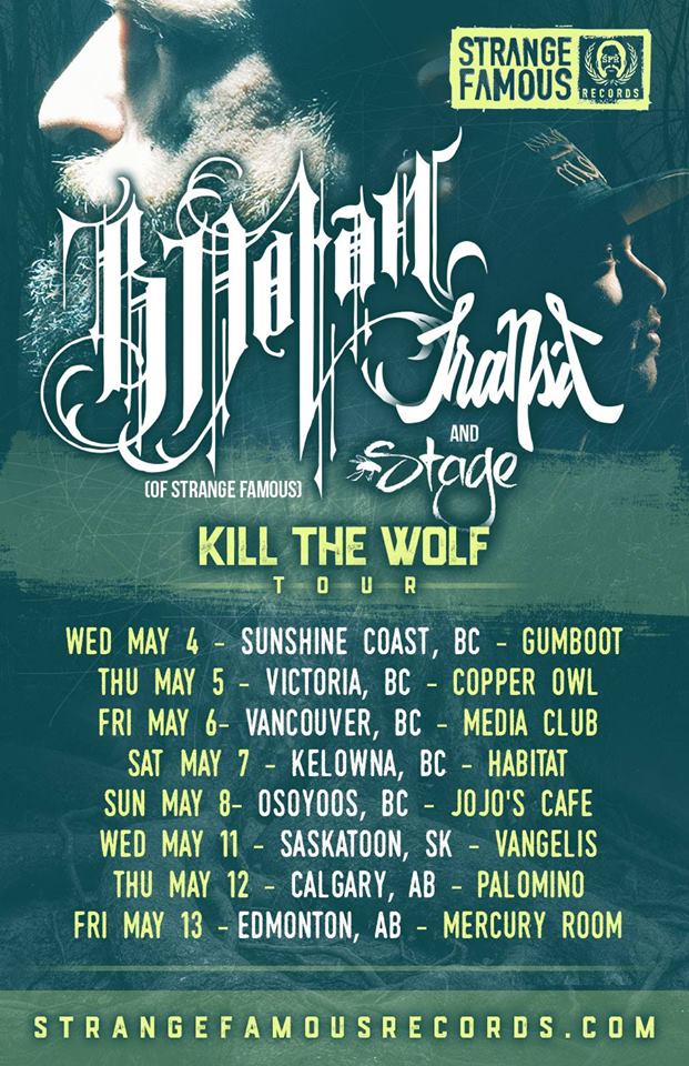 B. Dolan, Transit, Stage, Apollo Words @ Copper Owl May 5 2016 - Jun 6th @ Copper Owl
