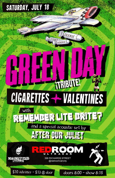 Cigarettes and Valentines, Remember Lite-Brite?, After Our Juliet @ The Red Room - Jul 18, 2015