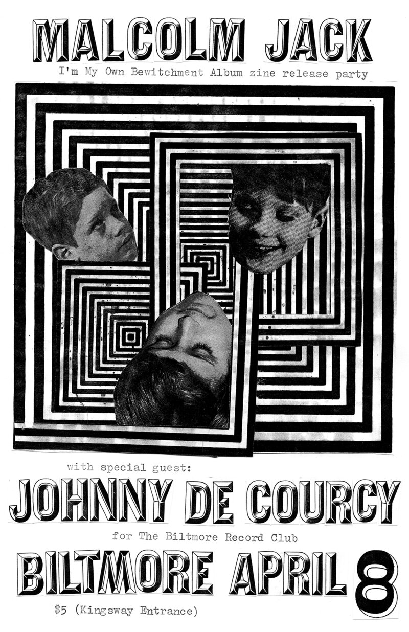 Malcolm Jack, Johnny de Courcey @ The Biltmore Cabaret Apr 8 2013 - Jun 28th @ The Biltmore Cabaret