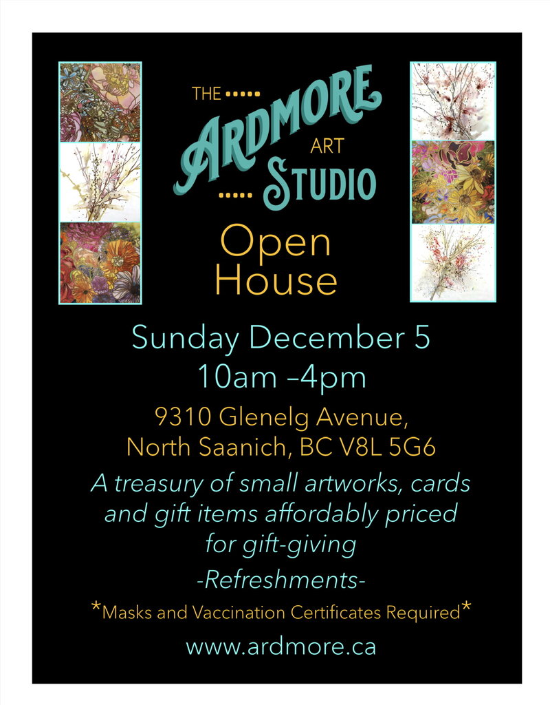 Art Studio Open House @ The Ardmore Art Studio - Dec 05, 2021