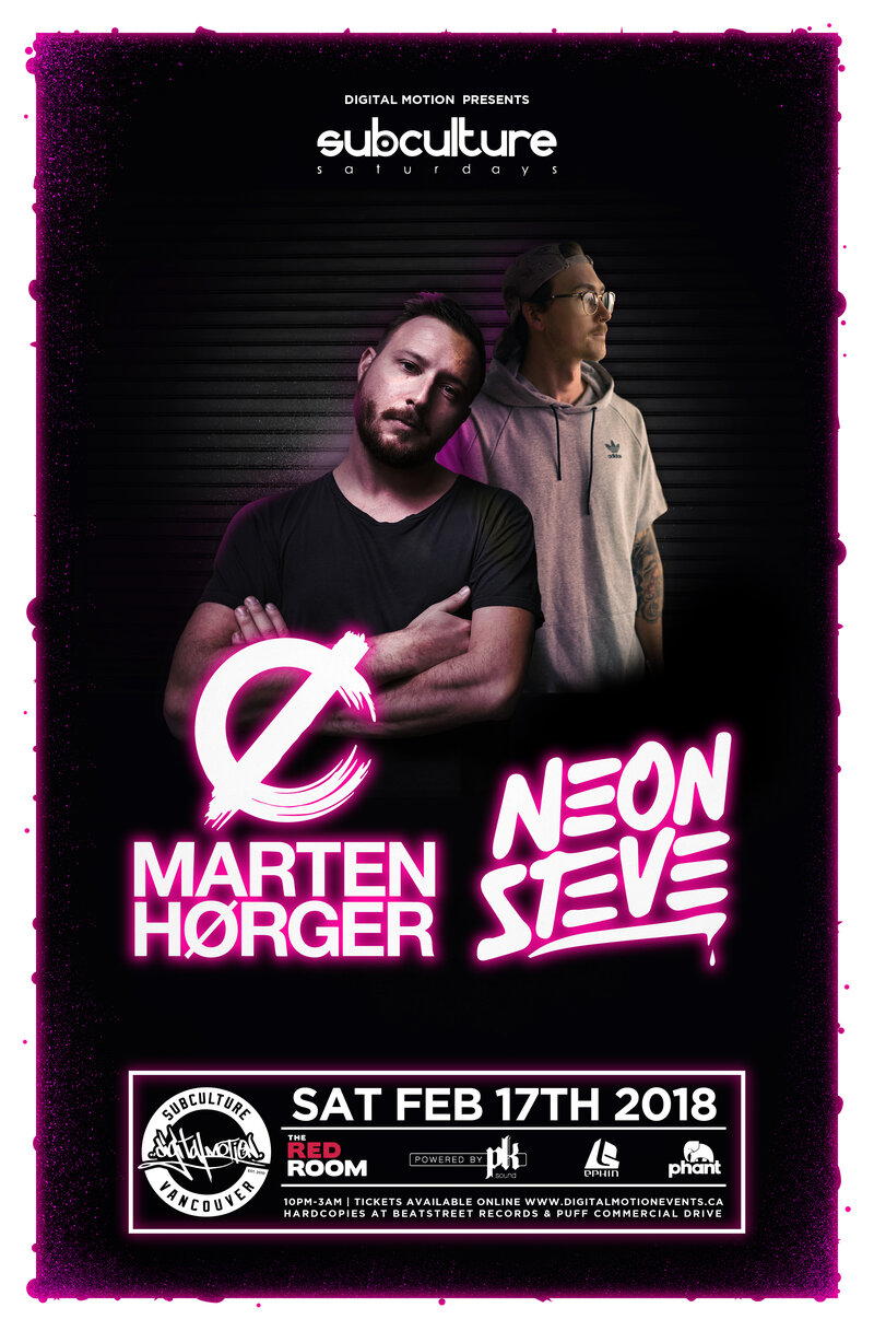 Marten H&oslash;rger, Neon Steve @ The Red Room Feb 17 2018 - May 10th @ The Red Room