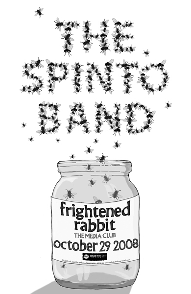 The Spinto Band, Frightened Rabbit @ The Media Club Oct 29 2008 - May 8th @ The Media Club