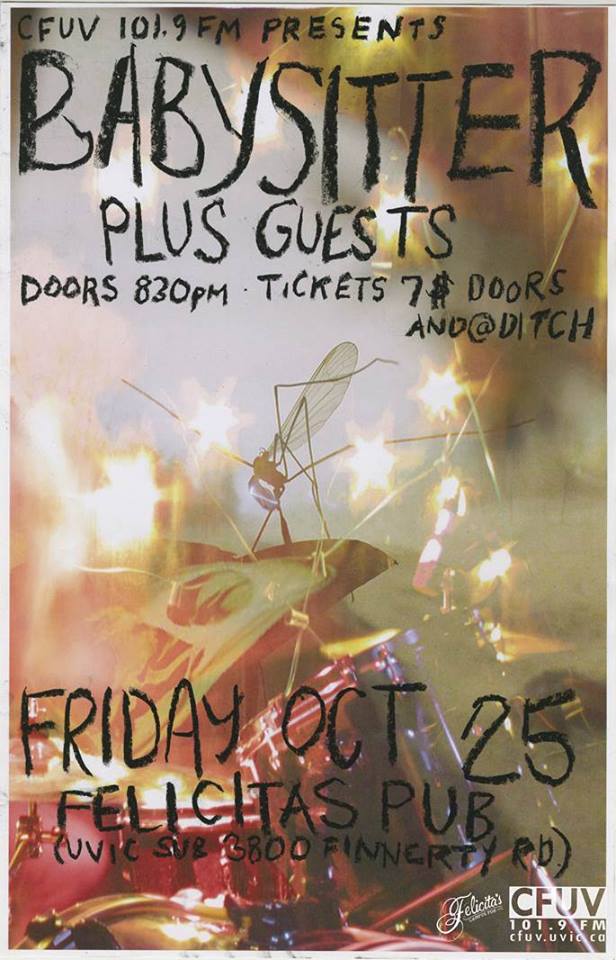 Babysitter, CLEOPATRA & THE NILE, HighwayX @ Felicita's Pub Oct 25 2013 - May 7th @ Felicita's Pub