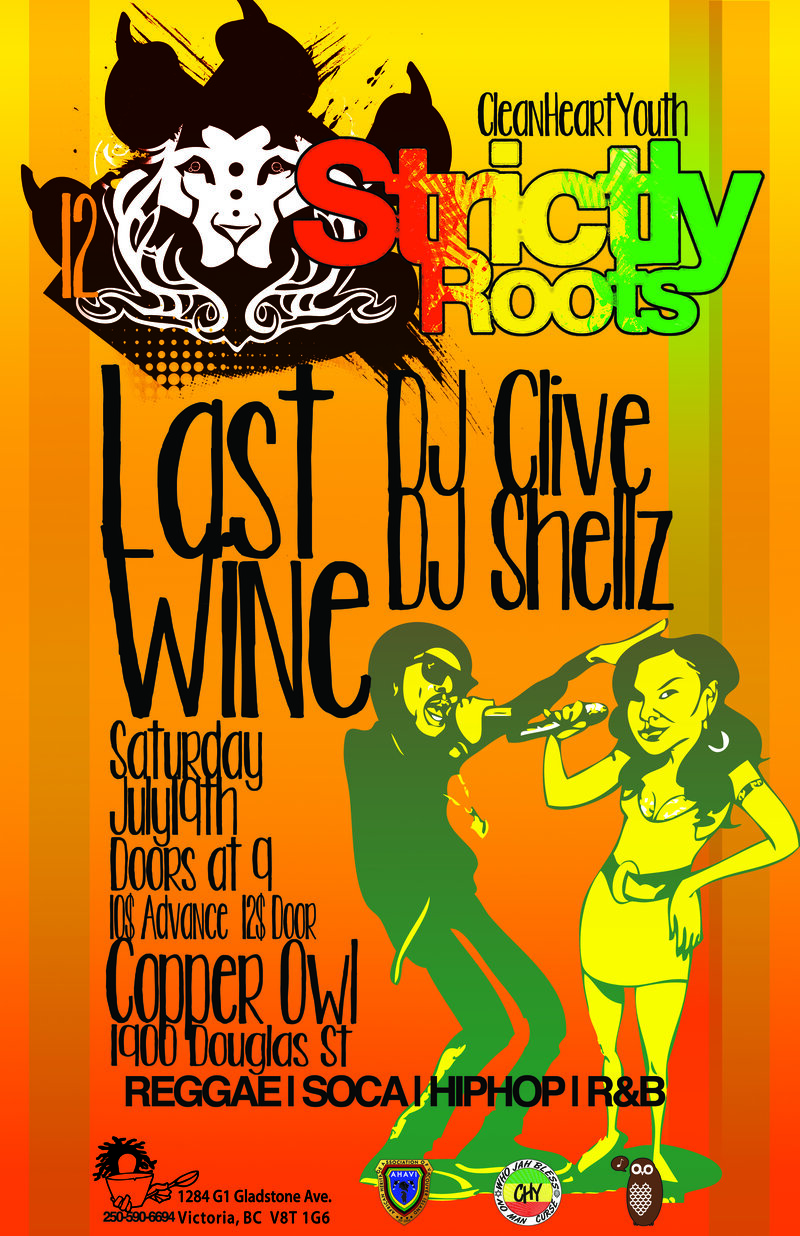 STRICTLY ROOTS CARIBBEAN DANCE PARTY: DJ Clive, Dj Shellz @ Copper Owl Jul 19 2014 - Jun 5th @ Copper Owl