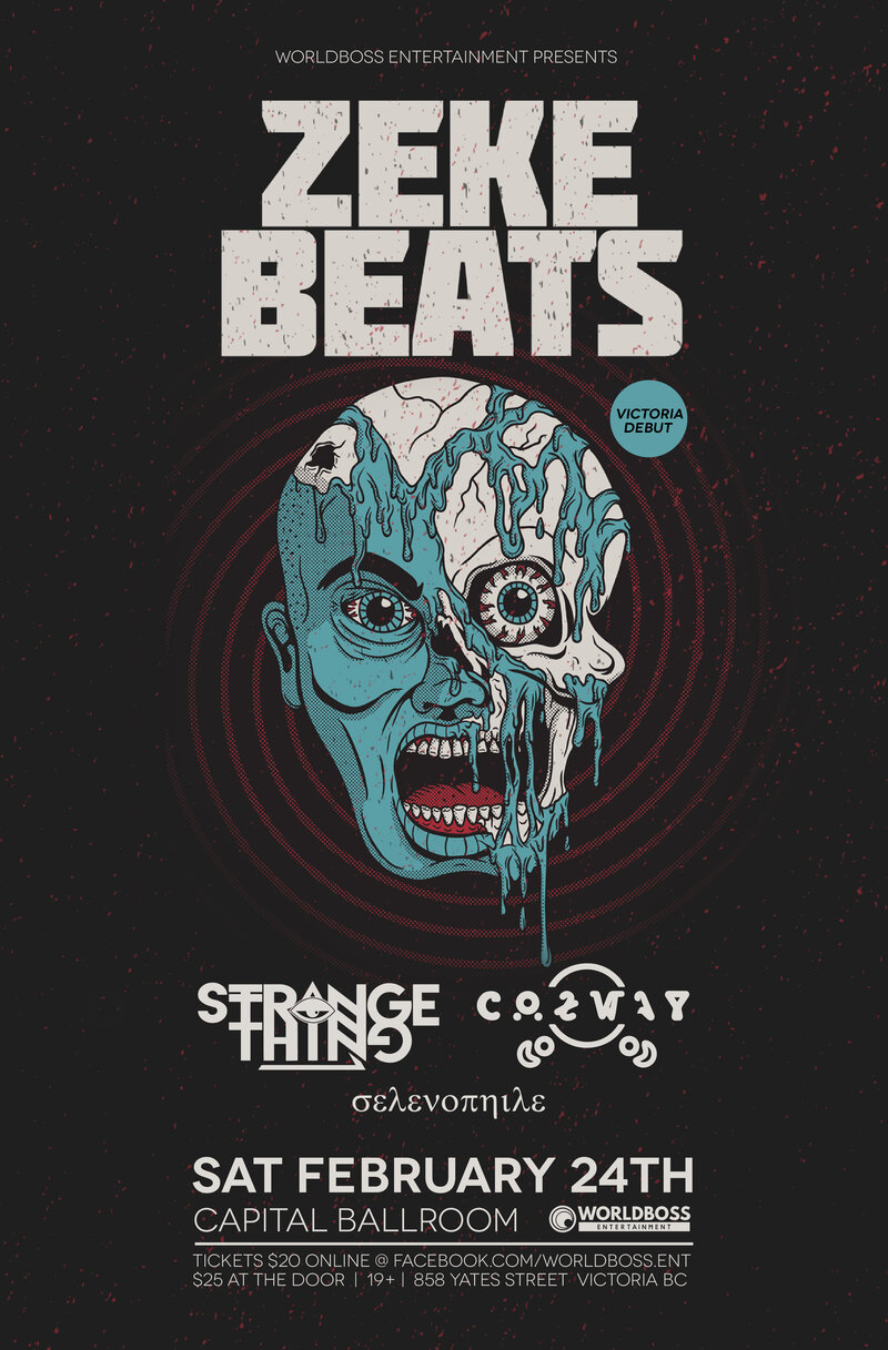 Zeke Beats, Strange Thing, Cozway, Selenophile @ Capital Ballroom Feb 24 2018 - Jun 9th @ Capital Ballroom