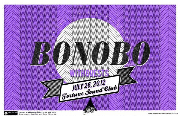 Bonobo, Rico Uno @ Fortune Sound Club Jul 26 2012 - May 7th @ Fortune Sound Club