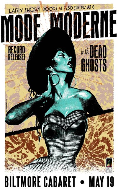 Mode Moderne, Dead Ghosts @ The Biltmore Cabaret May 19 2012 - May 6th @ The Biltmore Cabaret
