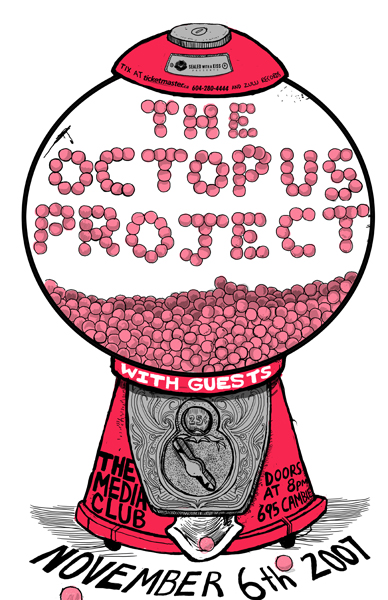 The Octopus Project, Sweetheart @ The Media Club Nov 6 2007 - May 7th @ The Media Club