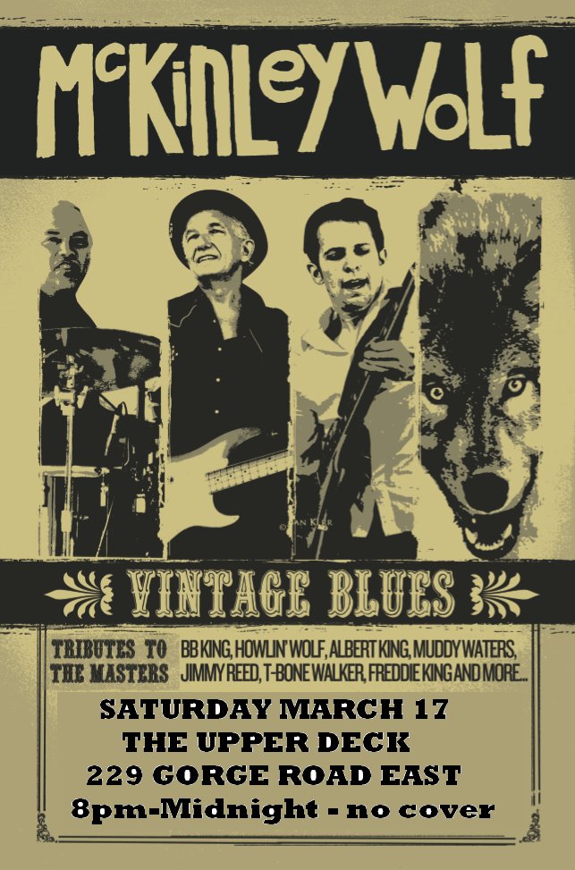 McKinley Wolf @ Upper Deck (in the Gorge Travelodge) Mar 17 2012 - Jun 12th @ Upper Deck (in the Gorge Travelodge)