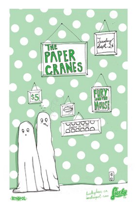 The Paper Cranes, fury and the mouse @ Lucky Bar Sep 26 2006 - May 25th @ Lucky Bar